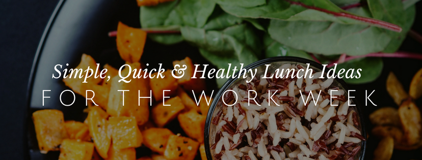 Quick Lunch Options for the Work Week // redeemingnutrition.com